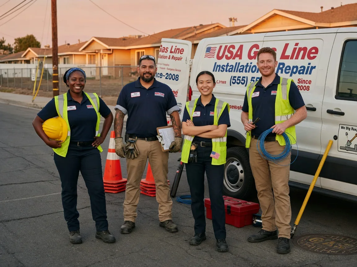Gas Line Installation company in Butte Des Morts, WI