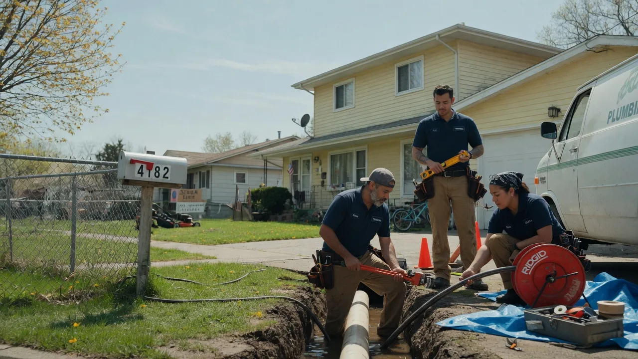 Gas Line Repair in Butte Des Morts, WI near me
